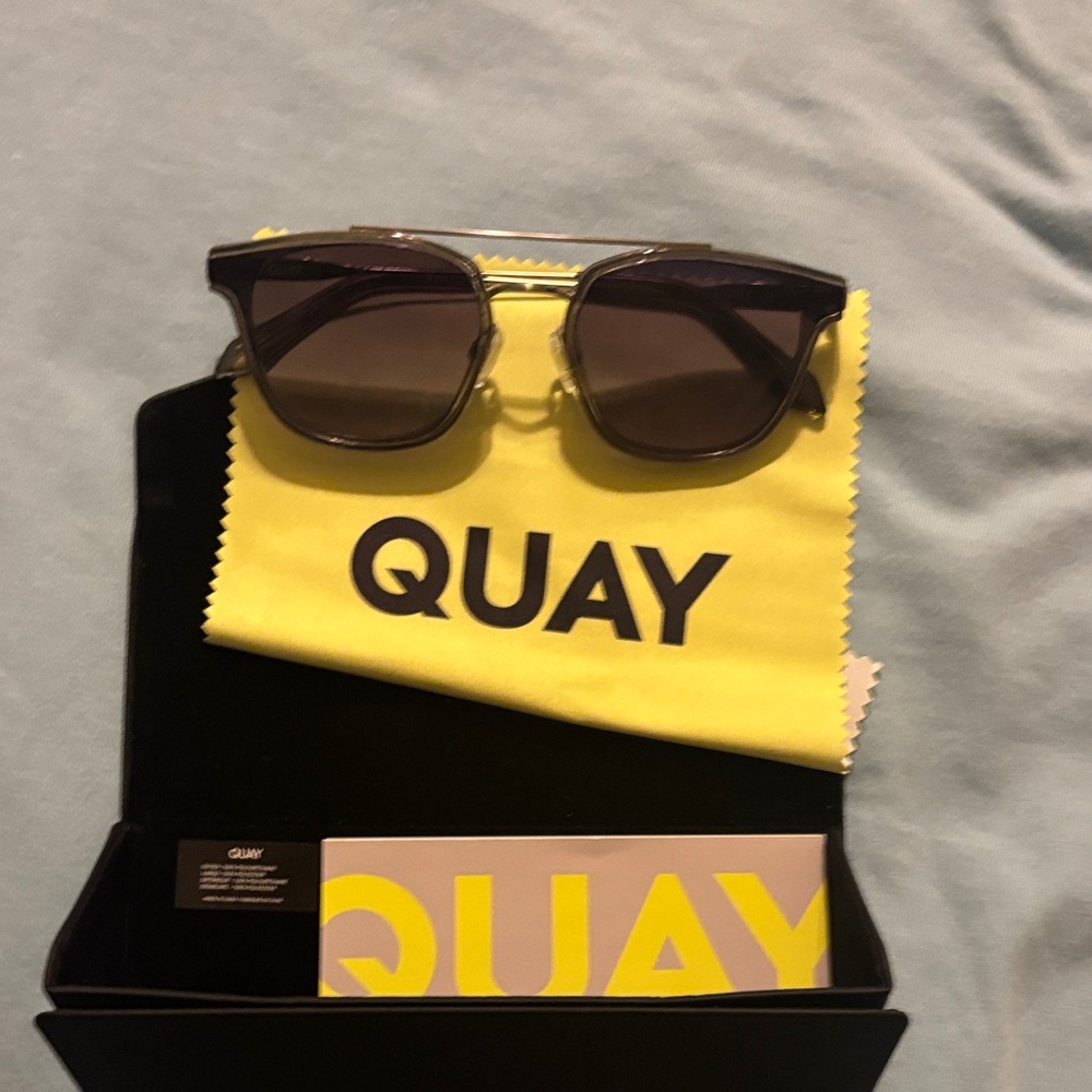 Quay Australia Dark Gray Sunglasses